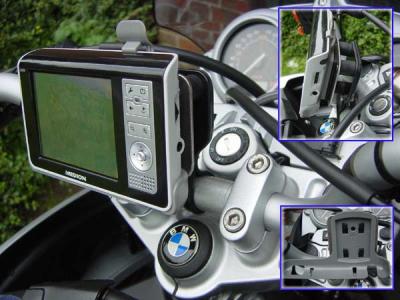 Klick für Originalgröße :PDA_Originalhalter_BIKERTECH-Schelle_BMW_F650_Wolf.jpg